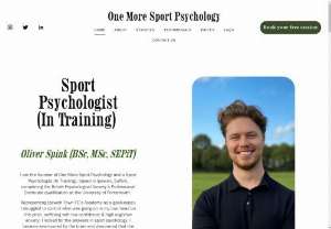 Sport & Exercise Psychology - One More is a Sport and Performance Psychology Consultancy, who believe that mindset is the single most important aspect of successful performance. Working both in-person and online, we support athletes of all abilities and ages to enhance their mental skills to improve performance, well-being & enjoyment.