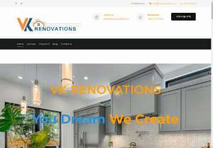 VK RENOVATIONS EDMONTON  - We are specialize in house remodeling including basement and bathrooms renovations. Our services: Drywall Installation, Taping, Painting, Tiles, Flooring.