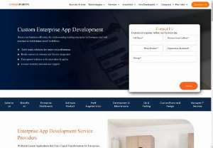 Custom Enterprise App Development Company - In this growing digital era mobile app plays a crucial role in each and every industry to smooth line business processes for buyers and sellers .Be that as it may, creating different app for every stage can be tedious and exorbitant. This is where Custom Enterprise Development Company comes which provides all in one app solutions