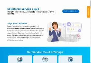 Salesforce service cloud implementation - Respond to customer service queries more quickly and intelligently. Expedite service workflows and approvals. Achieve increased customer engagement and satisfaction throughout the support life cycle.