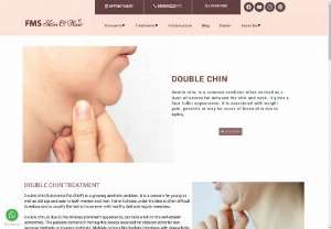 Double chin treatment - FMS Skin and hair is offering the best cosmetic skin treatments in hyderabad for men and women. The best skin clinic in kondapur