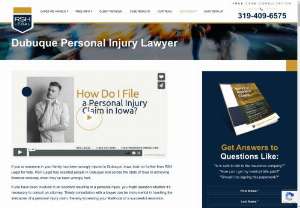 RSH Legal - Iowa Personal Injury Lawyers - Iowa attorneys who fight for fairness for people whose lives have been altered by crashes, work injury, nursing home mistreatment, and medical malpractice.  We also help Iowans who have suffered workplace discrimination or harassment or who have been wrongly denied Social Security Disability.