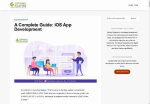 A Complete Guide: iOS App Development - The process of iOS app development involves a number steps including planning, designing and development. Read the blog to know all aspects of iOS app-making.