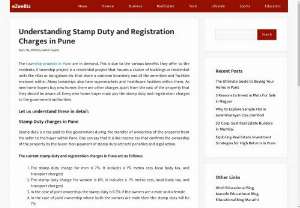 Understanding Stamp Duty and Registration Charges in Pune - Navigate stamp duty and registration charges in Pune effortlessly. Expert insights at eZeeBiz. Your comprehensive guide to property transactions.