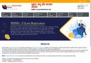 About Us - Registrationmsme - Welcome to registrationmsme.com We have introduced registrationmsme.com with the aim of serving our clients with best and reliable online Udyam services assistance in India. We apply strategic thinking, dedicated support, complete efforts and practical approach. 