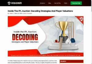 Inside The IPL Auction: Decoding Strategies And Player Valuations - Experience the thrill of IPL 2024 with live match predictions! Dive into the drama and unpredictability of every ball. Don&#039;t miss a moment - click now to stay ahead and witness the pulse of IPL 2024 like never before