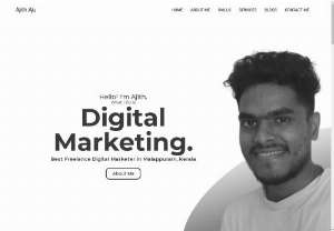 best freelance digital marketer in malappuram, kerala - Hello! I’m Ajith. You can simply call me Aju. I’m one of the Best Freelance Digital Marketer based in Malappuram, Kerala. In this booming era of businesses and digital presence, I’m here to help you with my Digital Marketing Skills. As a Freelance Digital Marketer in Malappuram, Kerala. I can provide some valuable services to grow your Business in the Digital Realm.    I focused on Web Designing & Development, Search Engine Optimization and Social...