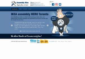 AssemblyMan - IKEA Furniture Assembly - Toronto's trusted furniture assembly service! We expertly assemble ALL furniture, big or small. IKEA, flat-pack & more. Free quotes, satisfaction guaranteed.