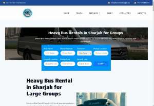 Heavy Bus Rental Sharjah - Heavy Bus Rental Sharjah: Rent large buses for bigger groups, perfect for events, site tours, and more. Reliable, spacious, and comfortable.