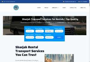 Sharjah Rental Transport Services - Sharjah Rental Transport Services: Comprehensive solutions for all your transportation needs, from daily commutes to special events.