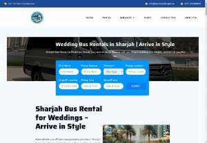 Sharjah Bus Rental for Weddings - Sharjah Bus Rental for Weddings: Ensure your special day is flawless with our elegant wedding bus services, tailored for your big day.