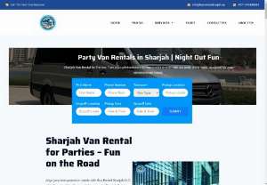 Sharjah Van Rental for Parties - Sharjah Van Rental for Parties: Turn your celebrations into memorable events with our party-ready vans, equipped for your entertainment needs.