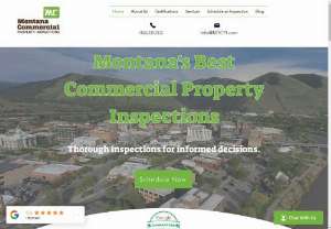 Montana Commercial Property Inspections - The Best Commercial Inspections in Montana