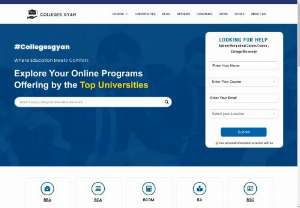 collegesgyan - We are firm of Top Online UG and PG program provider