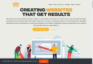Custom Website Design and Development - Wewebwizards, a top-rated web development company in Lund, Sweden, specializes in custom website design and development. Our mission is to bring your vision to life and help your ideas thrive, offering a wide range of digital marketing services to elevate your online presence and propel your business to new heights.