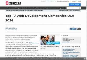 Leading Web Development Companies: Top 10 Picks for 2024 in the USA - Discover the top 10 web development companies in the USA for 2024. Explore our carefully curated list of leading firms known for their innovation, expertise, and quality services to elevate your online projects.