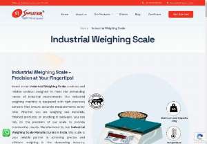 Weighing Scales Exporters in India - Swisser Instruments offers a diverse range of Weighing Scales in sizes and capacities. Our high-quality weighing scales are reliable and capable of withstanding the demands of industrial environments. It is designed to simplify and streamline the weighing process of goods for various weighing applications, such as factories, warehouses, and distribution centres.