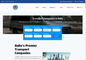 Transport companies in Rolla - Rolla: Rolla's transport network offers personalized services, ensuring you reach your destination with ease and comfort. Explore now!