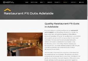 Restaurant Fit Outs Adelaide - We have been in the industry for a long time, which means that we understand that your restaurant’s atmosphere can attract customers and encourage them to come back. We believe in the quality of our Australian standards; therefore, all the work is done locally, adhering to all the necessary government regulations.