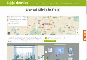 Sabka Dentist Dental Clinic in Paldi Ahmedabad - Sabka Dentist Dental Clinic in Paldi Ahmedabad Experience exceptional dental care in the heart of Ahmedabad&rsquo;s vibrant culture, celebrated for its rich culinary heritage. Indulge in the flavors of Thepla, Dhokla, Fafda, and more, but let&rsquo;s not overlook the importance of extending the same love and care to our teeth. Sabka Dentist stands as your ally, dedicated to ensuring your teeth are as healthy as your love for food. Conveniently situated our best dental clinic in...