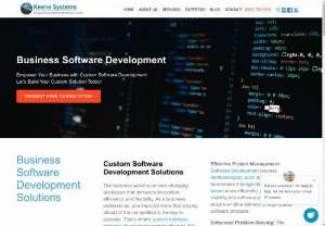 Keene Systems, Inc.: Best Business Software Development - Use the Keene Systems, Inc. software to transform business software development. Their staff of software specialists creates specialized solutions to satisfy your particular business requirements and give your operations data-driven insights.