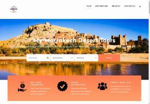 My Marrakech Desert Tours - My Marrakech Desert Tours is a Marrakech, Morocco-based Extra Mile travel company. We have been in the Morocco travel sector for over 12 years and are widely regarded as one of the leading tour companies specializing in providing Morocco Desert Tours.