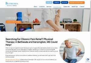 Searching For Chronic Pain Relief? Physical Therapy in Bethesda, MD Could Help! - While it is normal to experience pain following an injury or surgery, that pain should subside once you have recovered. Daily tasks can be challenging to complete, and life is just not that fun if you are living with chronic pain. Bethesda Physical Therapy is here to help provide the chronic pain relief you need so you can enjoy life again!  If your pain persists, or if you have a chronic condition or disease, you will need a plan to get out of it as soon as possible.  Bethesda Physical...