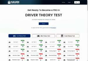 Practice Driving Theory Test in Saudi Driving Test - Prepare diligently for the Saudi driving theory test through dedicated practice sessions. Ensure a comprehensive understanding of traffic regulations, road signs, and rules to enhance your chances of success on the exam day. Thorough preparation is key to passing with confidence.