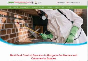 Effective Pest Control Gurgaon, Haryana - 24x7 Pest Control - Say goodbye to pesky pests in Gurgaon! Our expert pest control services ensure a safe and comfortable environment for your home or business. From cockroaches to rodents, we've got you covered. Trust us to keep your space pest-free, so you can enjoy peace of mind. Contact us today! Best Pest Control Gurgaon Service from Professional having rich Exp. in Termite Pest Control, Rodent Control, Flies Control, Cockroaches etc. Call: +91-9810034344. 25+ Year Experience, 10000+ Customer...