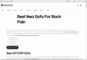 Best Ikea Sofa For Back Pain - Find the best Ikea sofa for back pain relief with our comprehensive guide. Discover ergonomic designs and supportive features for ultimate comfort.