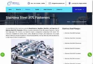 Stainless Steel 317L Fasteners Exporters in India - Universe Metal