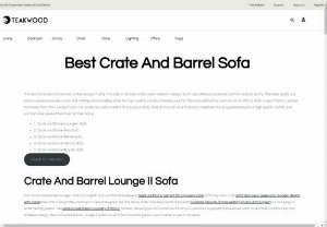 Best Crate And Barrel Sofa - Upgrade your living room with the best Crate and Barrel sofa. Explore a wide selection of stylish and comfortable sofas to fit your space and style.