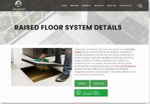 Raised Floor System Details - Benefits of raised floor systems for your commercial space. Learn about the various types and materials used in these innovative flooring solutions.