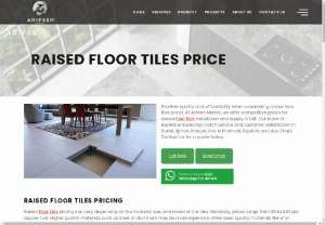 Raised Floor Tiles Price - Looking for raised floor tiles? Find the best prices on high-quality raised floor tiles for your space. Browse our selection and save on your next project.