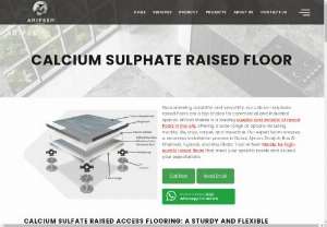 Calcium Sulphate Raised Floor - Discover the benefits of calcium sulphate raised floors for your commercial space. Durable, eco-friendly, and easy to install, these floors provide excellent stability and support for heavy equipment while reducing noise and enhancing air quality. Upgrade your workspace with calcium sulphate raised floors today.