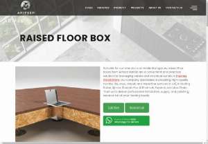 Raised Floor Box - Elevate your workspace with raised floor boxes, providing convenient access to power and data connections while maintaining a sleek and organized appearance. Ideal for offices, conference rooms, and other commercial spaces.