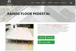 Raised Floor Pedestal - Elevate your space with raised floor pedestals, providing stability and flexibility for your flooring needs. Perfect for commercial and residential projects.