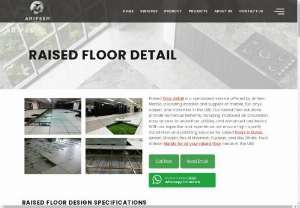 Raised Floor Detail - Discover the benefits of raised floor systems with our detailed guide. Learn about the construction, materials, and installation process for this versatile flooring option.