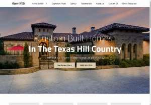River Hills Homes - At River Hills Homes,  we specialize in constructing custom homes tailored to the unique lifestyle and aesthetics of the Texas Hill Country. With a broad selection of plans and a comprehensive, fully customizable building experience, we ensure that every home we create not only lasts but also captures the distinct custom look our clients dream of. Dedicated to quality and craftsmanship, we build homes that stand the test of time, making your vision a reality in every detail. 