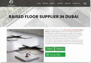 Raised Floor Supplier In Dubai - Looking for a reliable raised floor supplier in Dubai? Look no further! Our company offers high-quality raised flooring solutions for all your needs. Contact us today for a quote!