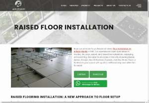 Raised Floor Installation - Looking for professional raised floor installation services? Our team has the expertise and experience to ensure a seamless and efficient installation process. Contact us today for a quote!