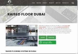 Raised Floor Dubai - Looking for raised floor solutions in Dubai? Our company offers a wide range of raised floor systems for commercial and industrial spaces. Contact us today for a quote!