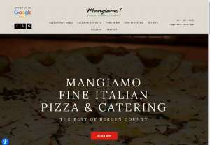 Mangiamo Pizza Restaurant & Catering - Mangiamo Pizza Restaurant is conveniently located on Route 17 in Paramus in Staples Plaza. We offer online ordering, an extensive catering menu, and private party packages. Visit us today!  501 Route 17 Paramus, NJ 07652 201-225-0555