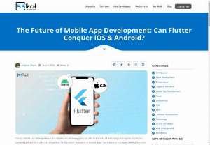 Future of Mobile App Development - SSTech System - One of the reasons for the success of mobile apps today is the emergence of the multi-platform approach where the same application can run across different operating systems of both iOS app development and Android.  