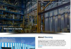 Leading Steel Sheet and Coil Manufacturing Company in India | Gaurang Products Pvt. Ltd - Gaurang Products specialises in steel fabrication & sheet metal manufacturing. We're a top steel manufacturing company in India, delivering quality products across the globe.