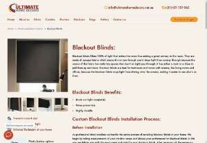 Blackout Blinds Installer in Clyde at 40% offer - Are you looking to decorate your window and trying to install blackout blinds? We are professional blackout blinds installers and also install all types of blinds and curtains for your home at 40% offer. We are providing our service around Clyde north. Contact us and get free measure and a quote.  Call us on: +61 431 159 063