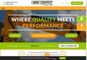 Hire Depot - A leading provider of equipment rentals in the UK, Hire Depot offers a large selection of tools and machines for a variety of tasks. They provide both people and organisations with cost-effective rental options while upholding a dedication to quality and service. Hire Depot provides all the tools you need for DIY projects, gardening, and construction. Their friendly staff is committed to assisting you in locating the appropriate equipment for your requirements. For all of your UK...