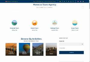 Morocco Tours Agency - Tour Operator and Travel - Morocco Tours Agency is your gateway to an extraordinary Moroccan experience. Our curated travel packages offer a unique blend of culture ...