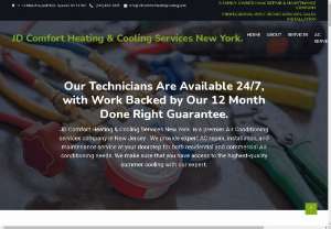 JD Comfort Heating & Cooling Services New York - JD Comfort Heating & Cooling Services New York. has been in the business of keeping your home comfortable. From our expert air conditioning and heating installation to our speedy repairs, we provide top-notch services for your entire home comfort system. It is our belief that your home deserves the very best; that is why we strive for 100% customer satisfaction. We promise you will be happy with our services and our pricing!