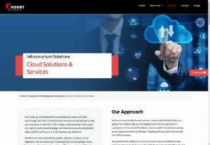 Evoort Solutions | Cloud Solutions Services - Evoort Solutions' cloud solutions & services can assist you in developing and executing a cloud-first strategy that drives innovation, efficiency, and scalability